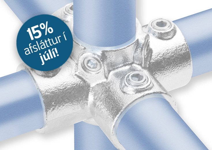 Interclamp - 15% afsláttur í júlí