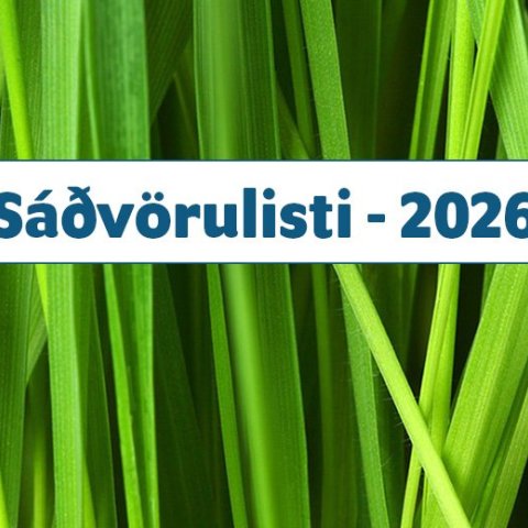 Sáðvörulistinn 2026