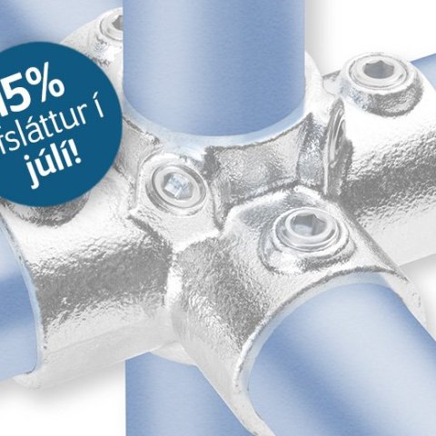 Interclamp - 15% afsláttur í júlí