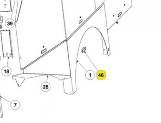 Handle Insert Baler Door