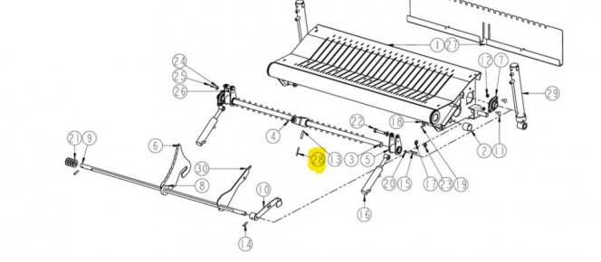 Roll Pin 6x50 Z/P