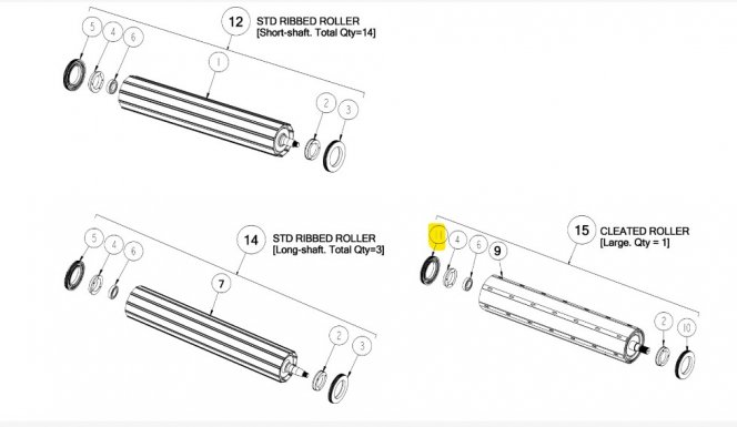 Seal Roller No.1 Nds (Large)