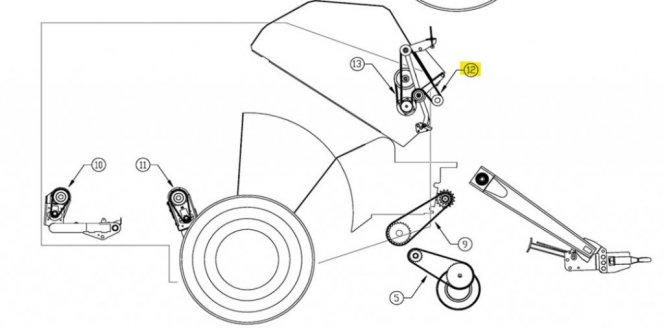 V Belt A73