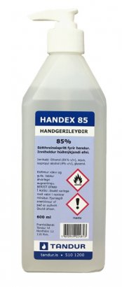 Handex 85 Handgerileyðir 600ml