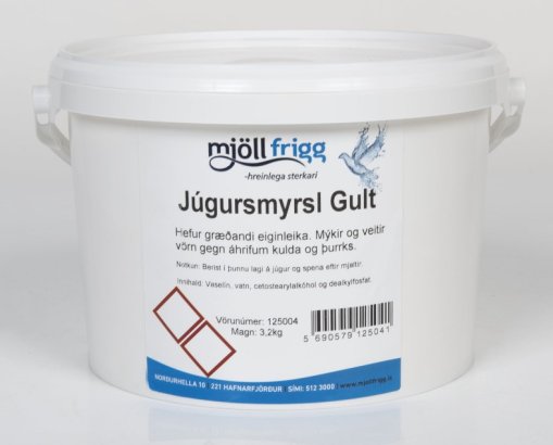 Júgursmyrsl Gult 3,2 kg