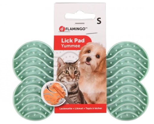 Lick Pad Yummee Silicone Bone mint green