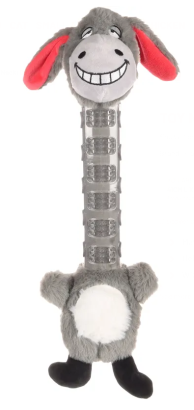 Dt plush donkey grey 41x18,5x8,5cm