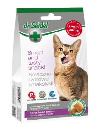 Dr. Seidel snack for cats - fresh breath