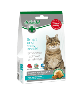 Dr. Seidel snack for cats -for seniors
