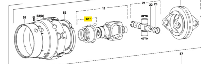 Kit quick release HD PTO QS