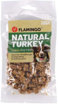 Nature Snack Turkey cubes 80gr