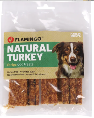 Nature snack Turkey strips 100gr