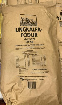 Kálfaduft ungkálfafóður MS 25kg