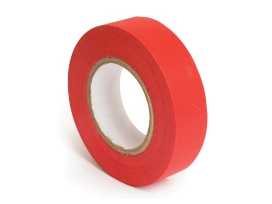 Einangrunarlímband PVC Rautt