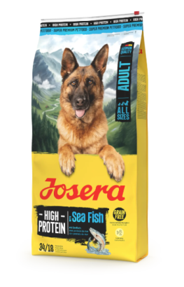 Hundafóður High protein sea fish 12,5 kg