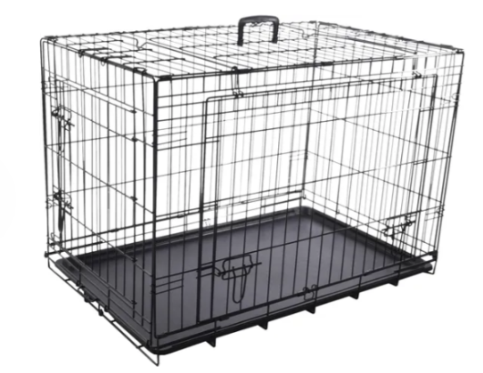 Hundabúr m/rennihurð XL108x71,5x76cm