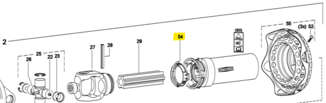 BEARING RING SMALL FUSION PTO