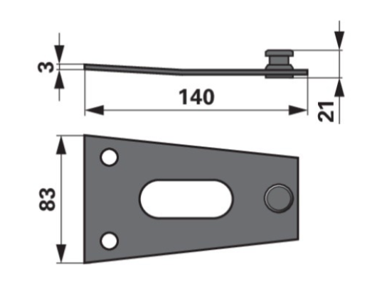 Hnífafesting Fahr 1972 11012010630.00