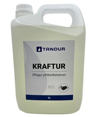 Kraftur Yfirbor&eth;shreinsir 5L
