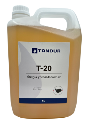 T-20 Yfirbor&eth;shreinsir 5L
