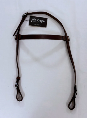 Sveifla H&ouml;fu&eth;le&eth;ur me&eth; ennis&oacute;l br&uacute;nt