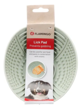 Lick pad laslo light green round