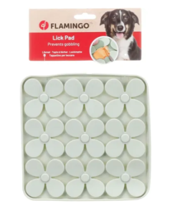 Lickpad Klaver light green square 20cm