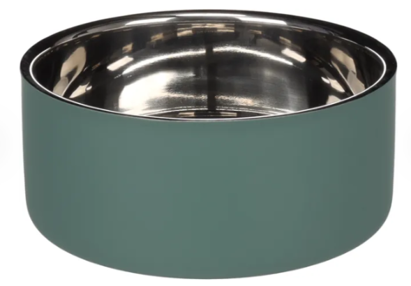 Matar & vatnsdallur fyrir hunda Gr&aelig;n