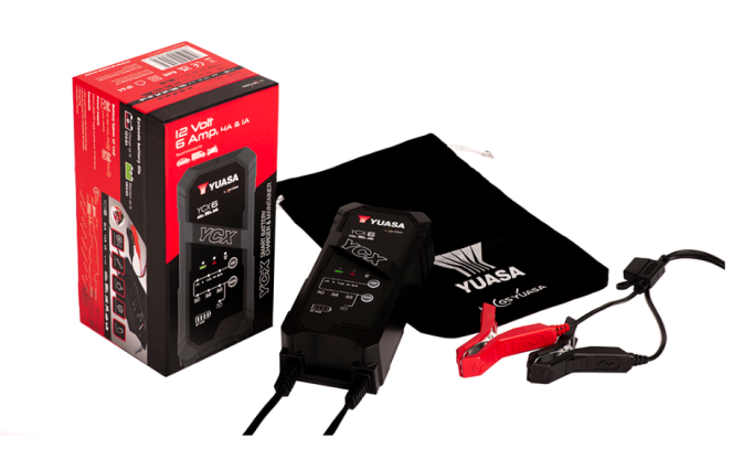 Vaktari/hle&eth;slut&aelig;ki Yuasa 12V 6Amp