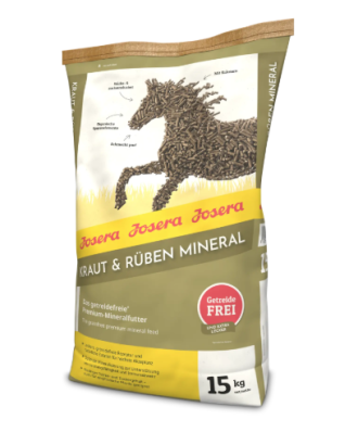 Hestak&ouml;gglar kraut&Ruben Mineral 15kg