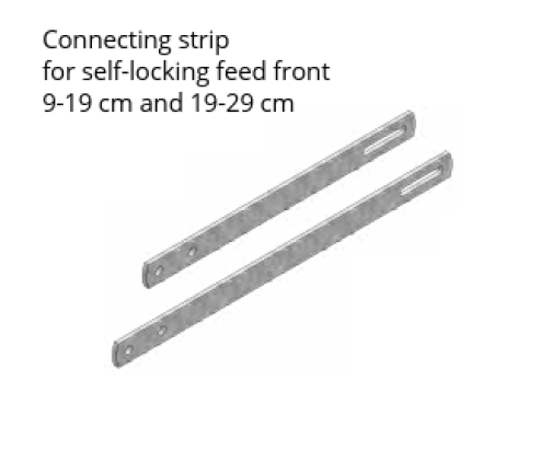 Sp. Coupling rail f/&ouml;ryggisl.gr t 9-19cm
