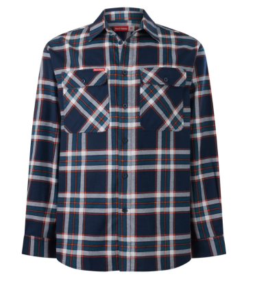 Core flannel skyrta Navy Small