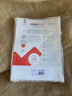 Magic Vac Vacumpokar Riffla&eth;ir 30x40cm