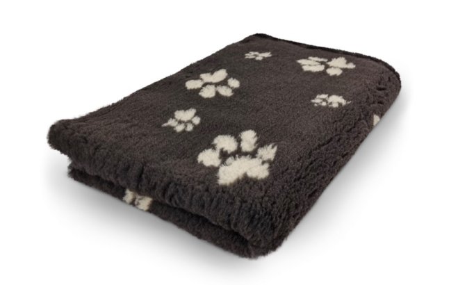 Vetbed Darkbrown Beige paws none slip
