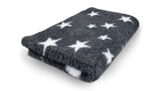 Vetbed Stars Anthracite white none slip