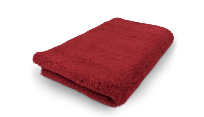 Vetbed bordeaux rautt antislip
