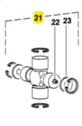 Universal Joint Wide Angle