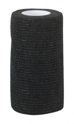 Plástur Teyganlegur Svartur 10cmx4,5m