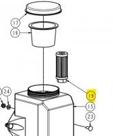 1/2" St Suction Strainer