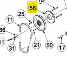 10mm Disk Ratchet Brake