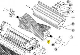 6mml Rotor Plate (23-25 Knife)