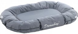 Cushion dreambay oval grey 80x60x14cm