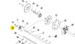 4MM L WASHER 30X58X4 Z/P