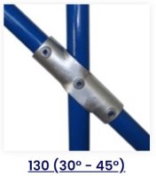 Interclamp - Krosstengi 30-45° B34