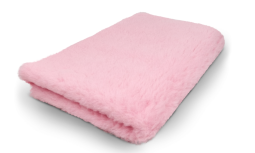 Vetbed Pink Plain 100x75cm