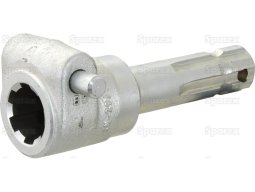 PTO Adaptor - Female spline 1 3/8" - 6 x