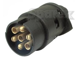 7 Pin Trailer Plug (Plastic)