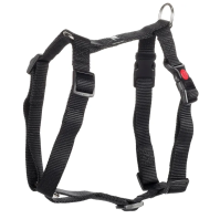 Hundabeisli H-Harness Ziggi blk 45-70cm