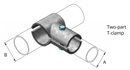 Sp. T-Klemma 48x60mm par