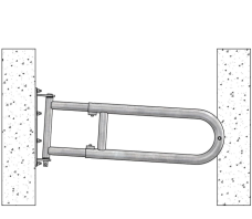 Sp. Einstefnuhlið 75-110 cm
